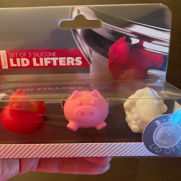 Tovolo Silicone Animal Lid Lifters - Picture 2 of 8
